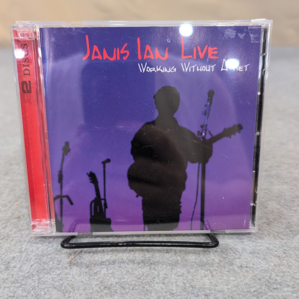 Janis Ian Live Working Without A Net 2 CD Set Folk Music 2003 OBR-026 - Picture 1 of 2